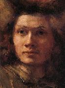 Rembrandt van rijn Details of  The polish rider Spain oil painting artist